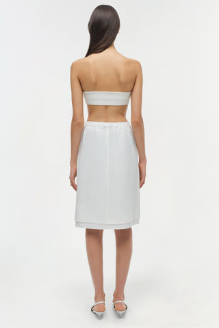 Aubria Cotton Midi Skirt