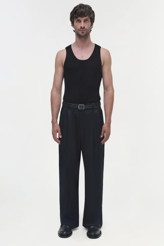 Wilson Wide Leg Satin Trousers