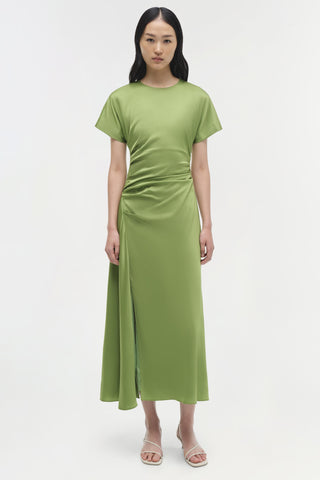 Marabella Satin Midi Dress