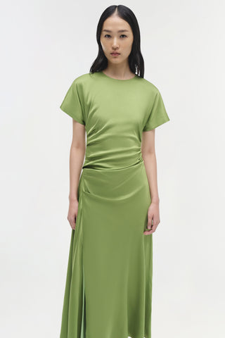 Marabella Satin Midi Dress