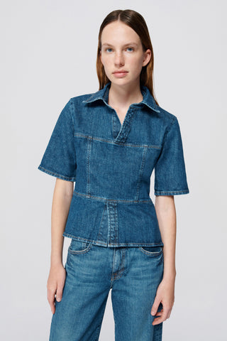 Mid-Rise Jude Mid Rise Crop Wide Leg - SIMKHAI