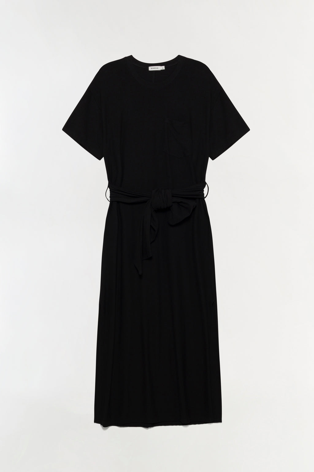 j crew t shirt dress SIMKHAI Kassie T-Shirt Dress with Tie | Black | Size M