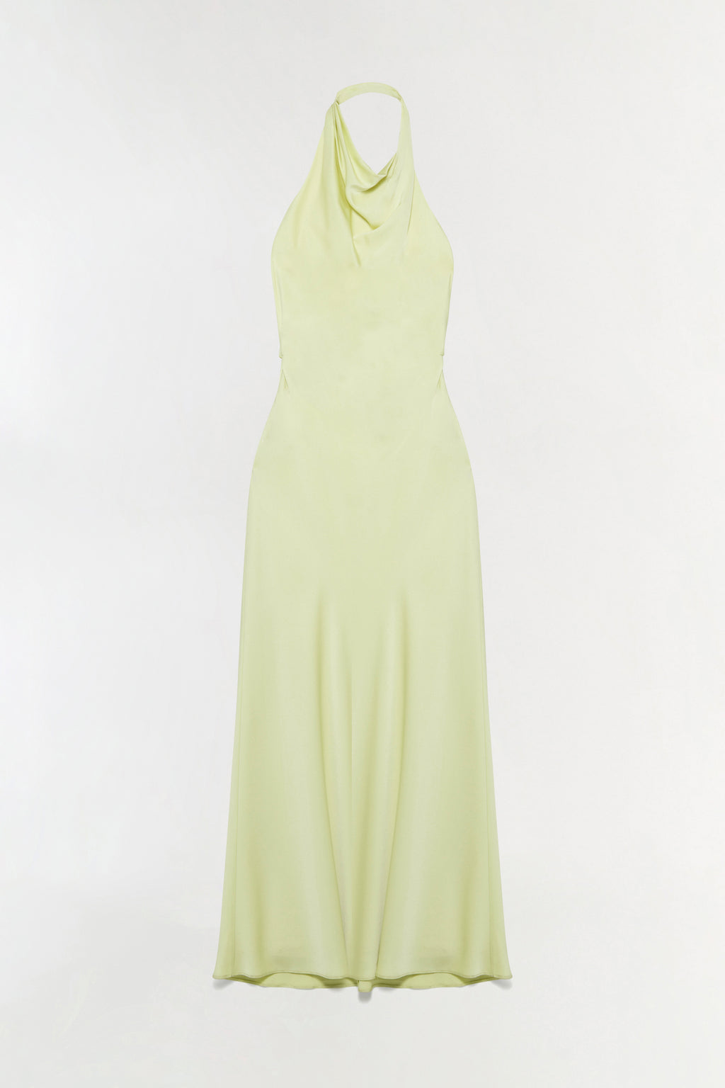 Reannon Draped Satin Gown – SIMKHAI