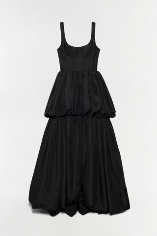 Tabitha Taffeta Tiered Bubble Dress