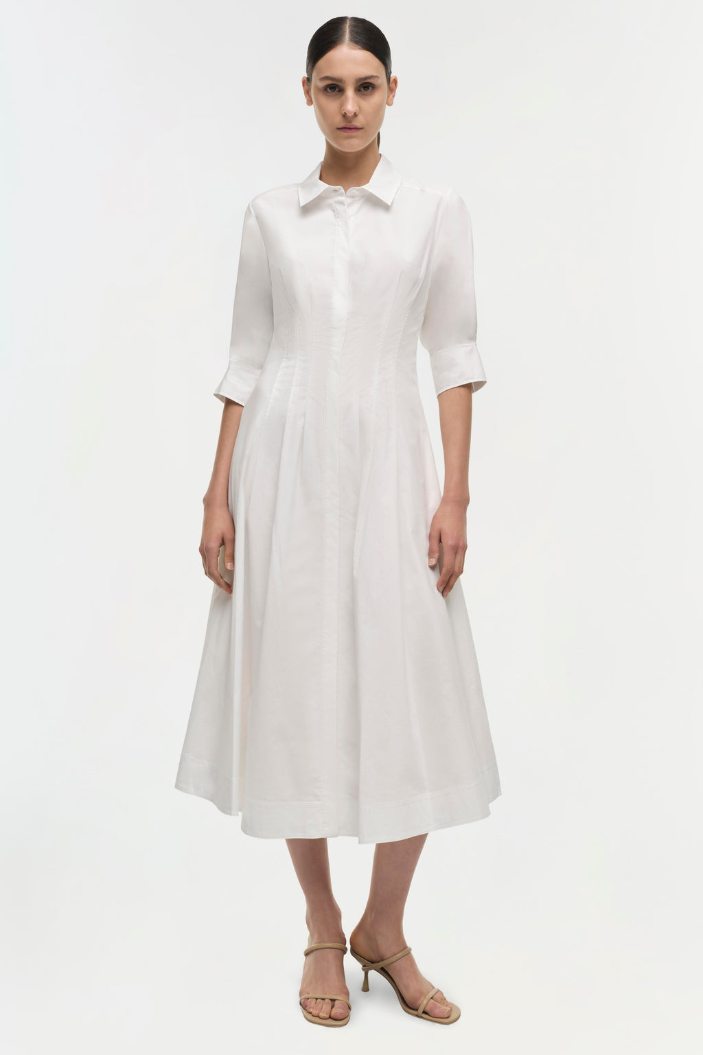 Signature Jazz Midi Shirt Dress