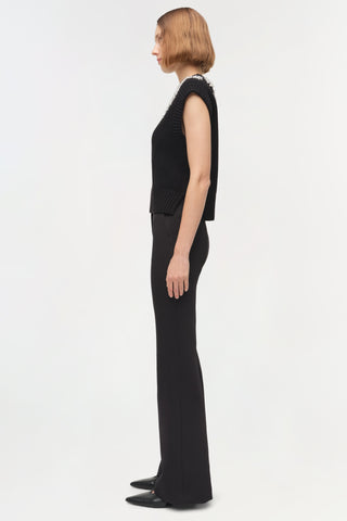 Candra Embellished Knit Vest