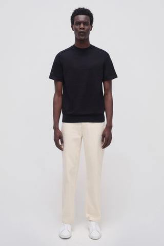 Black Kellyn Short Sleeve Crewneck Top - SIMKHAI