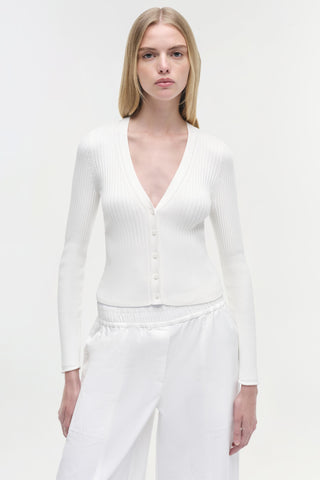 Ailany Rib Knit Cardigan