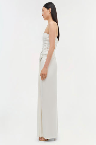 Emma Strapless Jersey Gown