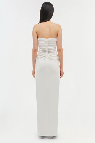Emma Strapless Jersey Gown