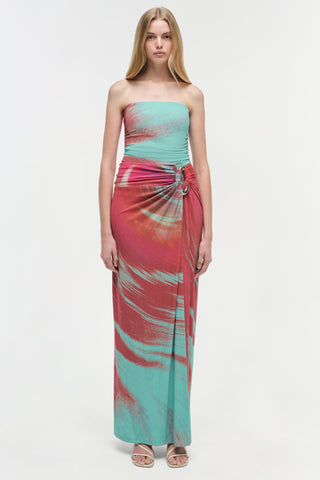 Emma Strapless Jersey Gown