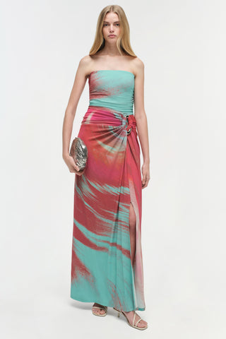 Emma Strapless Jersey Gown