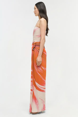 Emma Strapless Jersey Gown