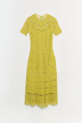 Lorelai Embroidered Midi Dress