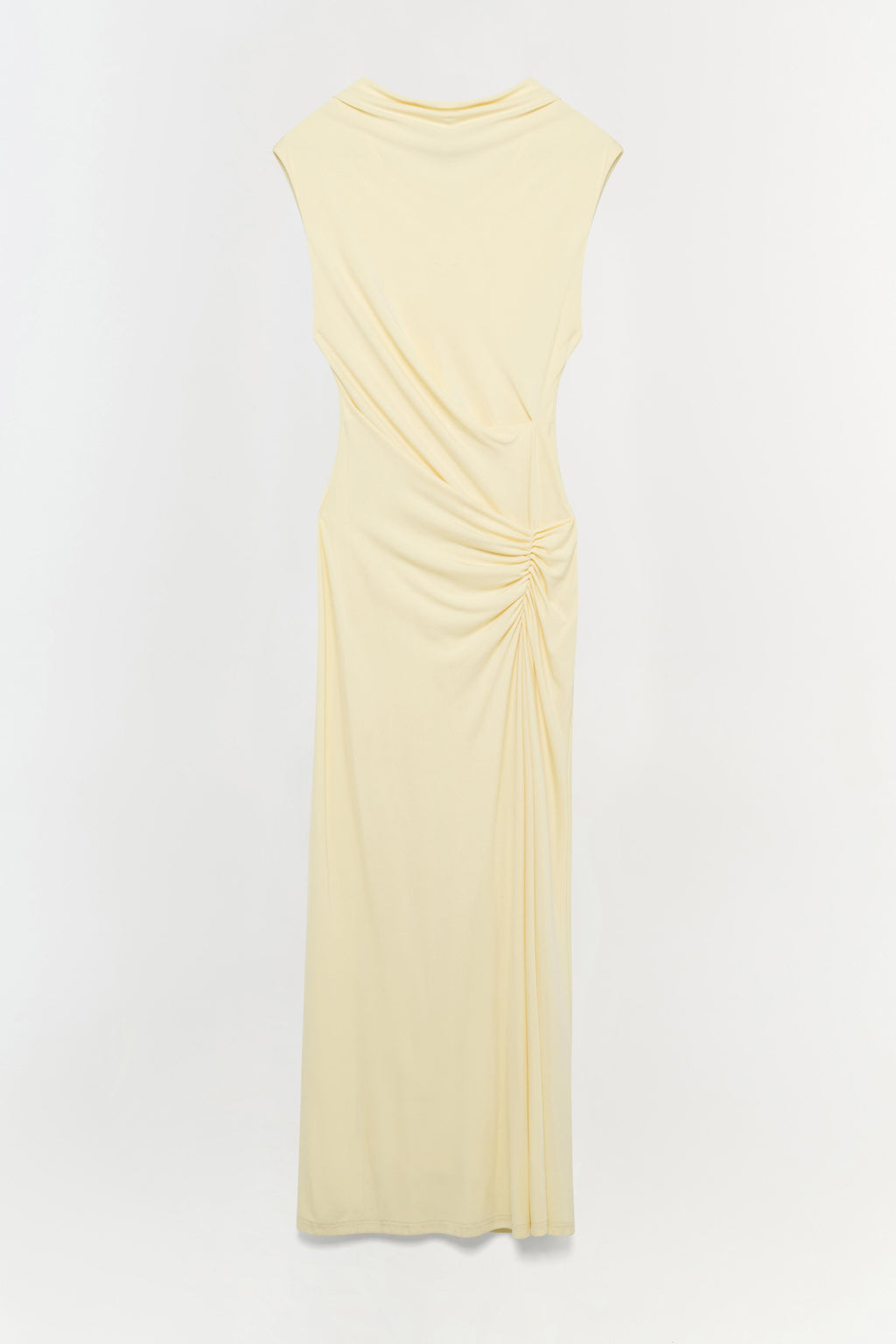 kittiya sleeveless a-line midi-dress in buttercream by simkhai SIMKHAI main image 1