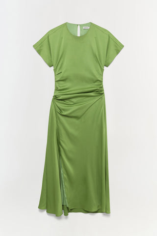 Marabella Satin Midi Dress