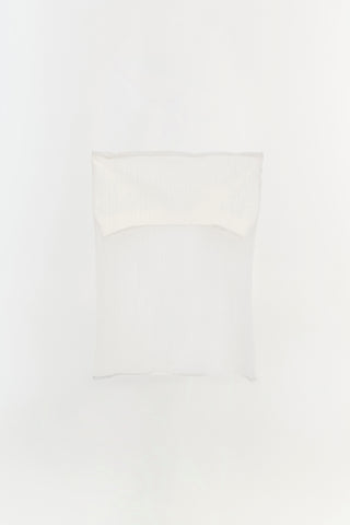 Emberly Strapless Plisse Top