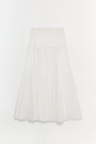 Stella Pleated Midi Skirt