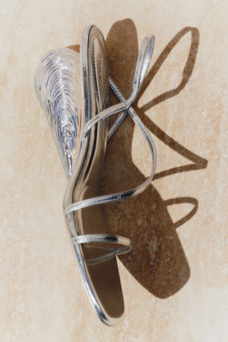 Bridget Shell Wedge Sandal
