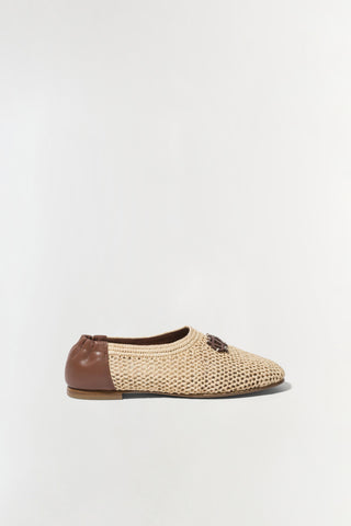 Eden Raffia Flat