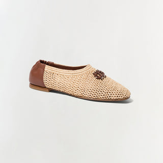 Eden Raffia Flat