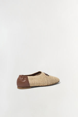 Eden Raffia Flat