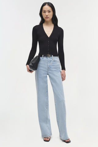 Ailany Rib Knit Cardigan