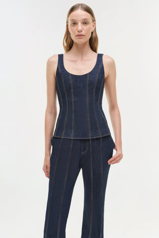 Ansel Denim Trouser