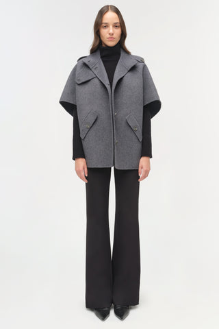 Jones Wool Cape Jacket