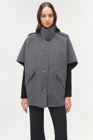 Jones Wool Cape Jacket