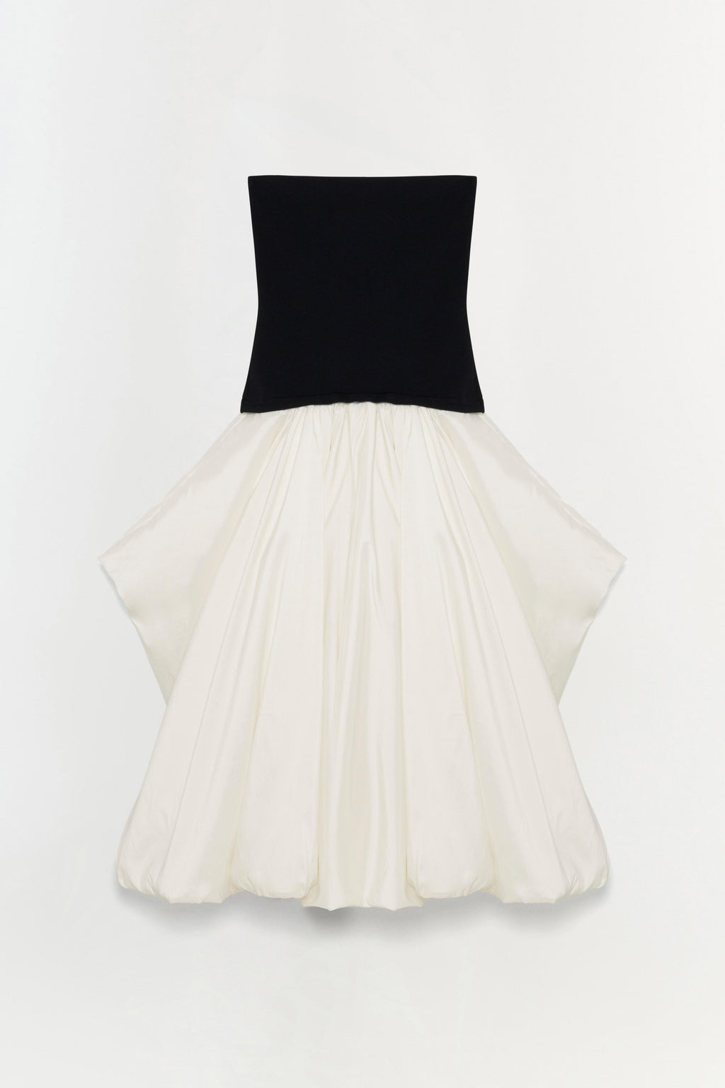 izzy midi dress Izzy Strapless Taffeta Midi Dress – SIMKHAI