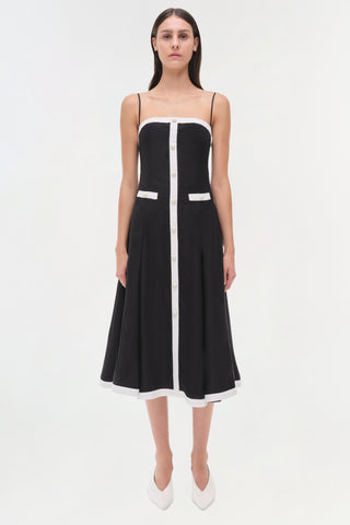 Cordelia Linen Midi Dress