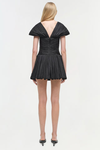 Avarie Plisse Mini Dress