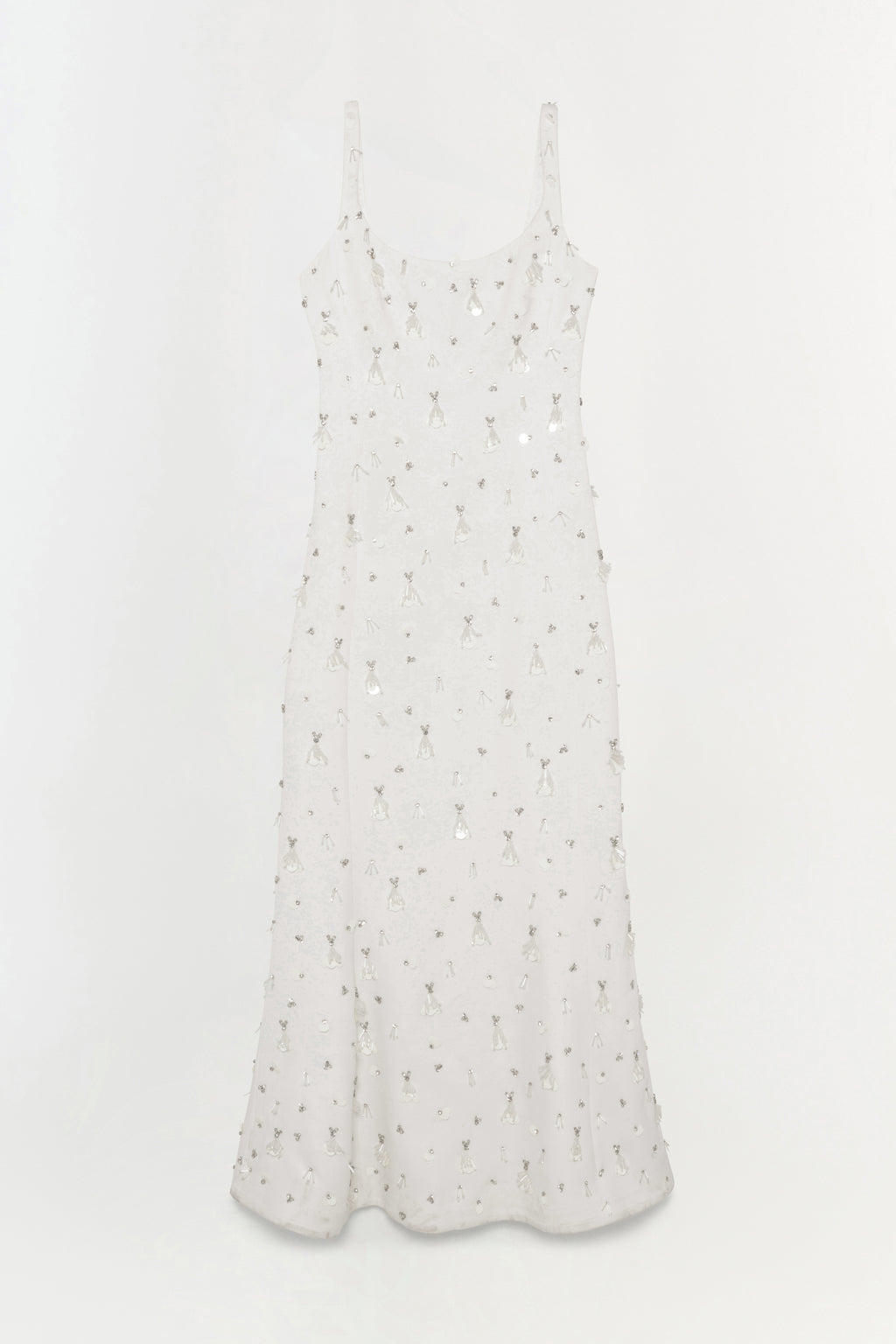 simkhai white sequin dress Simkhai Kenny Short-Sleeve Bubble Dress, Ivory, Women's, L, Cocktail & Party Wedding Guest Dresses Short-Sleeve Dresses