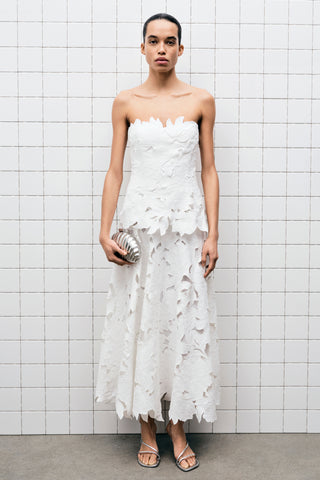 Audrey Embroidered Midi Dress