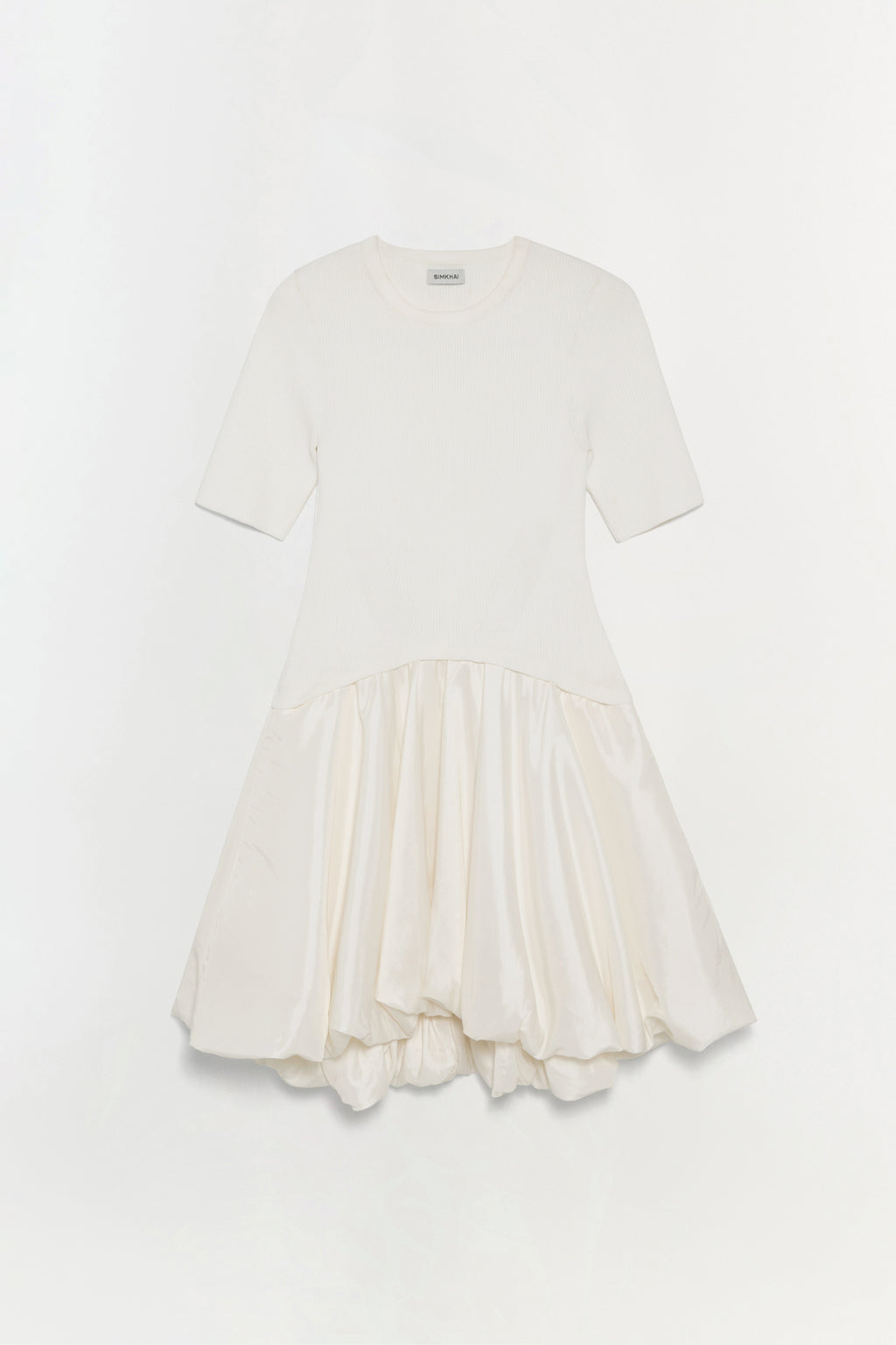 kenny silver mini dress Kenny Combo Mini Dress – SIMKHAI