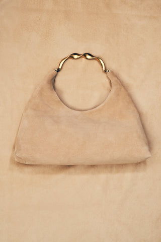 Nixi Suede Hobo Bag