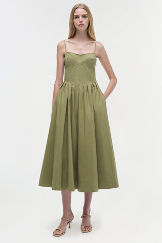 Kittiya Cotton Midi Dress