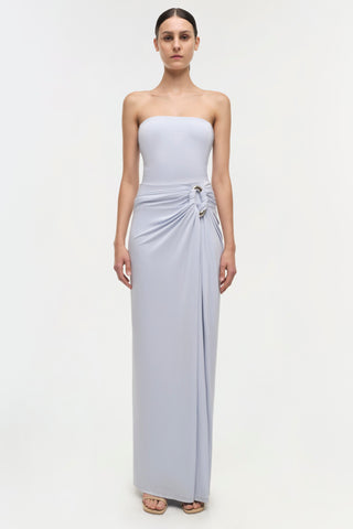 Emma Strapless Jersey Gown