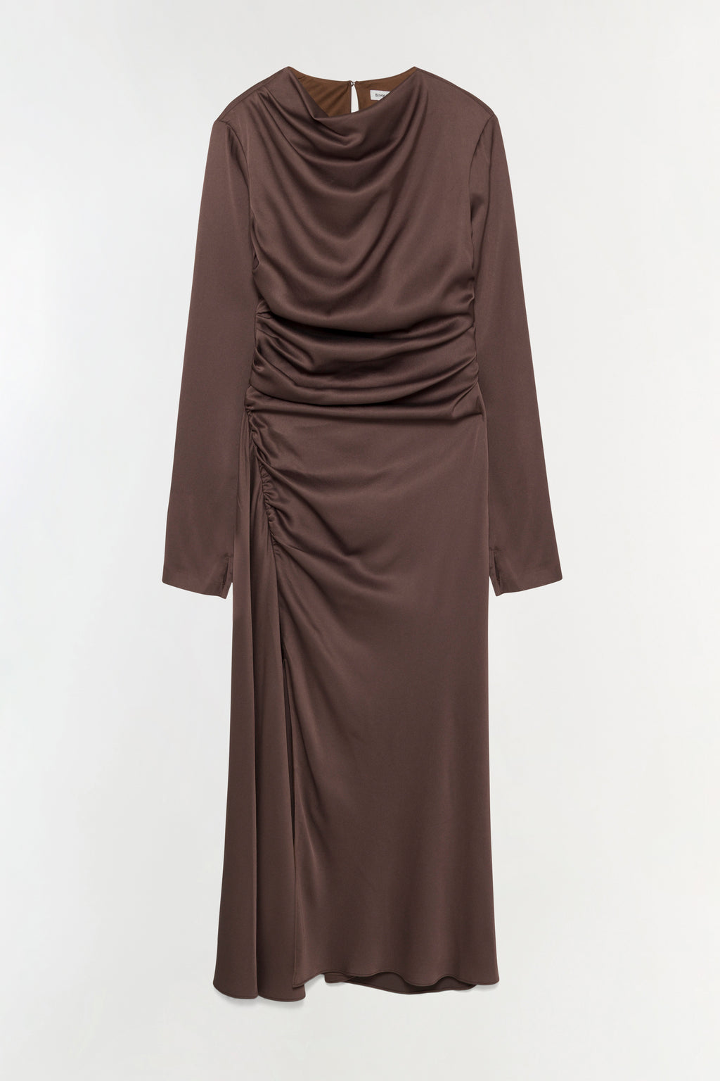kamea nude satin backless midi dress reviews Odessa Satin Midi Dress – SIMKHAI