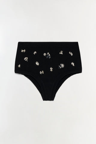 Georgie Embellished Knit Knickers