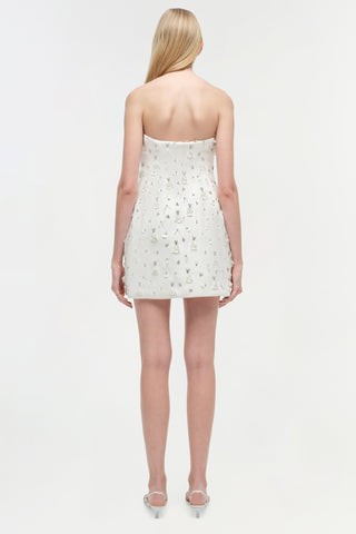 Yasmin Embellished Strapless Mini Dress