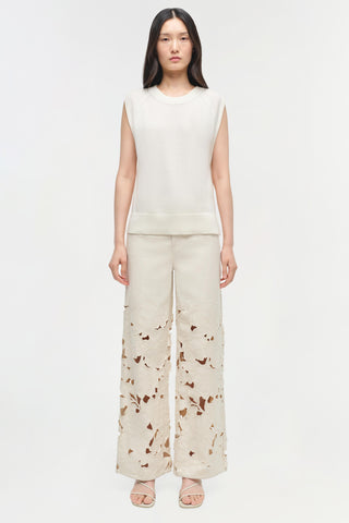 Betty Floral Cut Out Jean