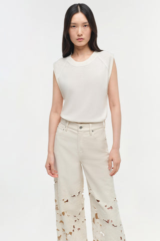 Betty Floral Cut Out Jean