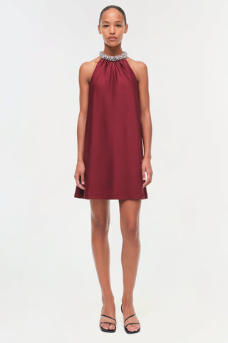 Hadleigh Satin Mini Dress