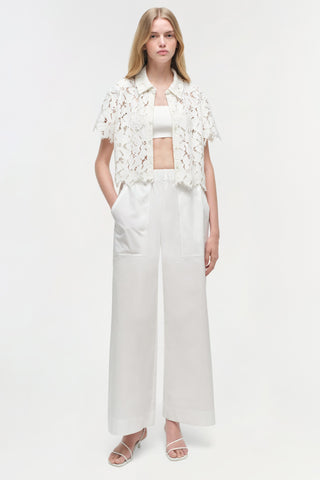 Marjorie Lace Camp Shirt