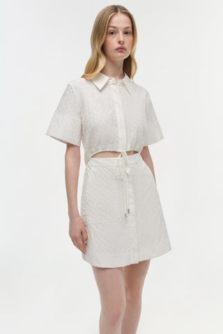 Marcy Cotton Mini Dress