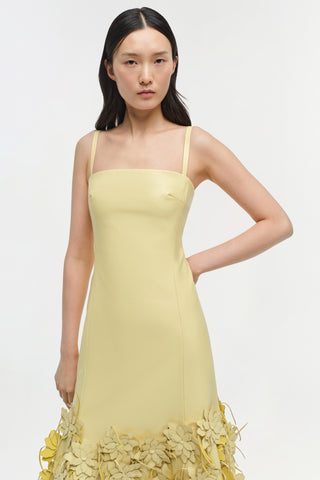 Loulou Vegan Leather Midi Dress
