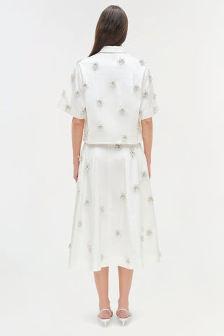 Cosmo Embellished Camp Shirt