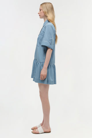 Cris Chambray Mini Dress